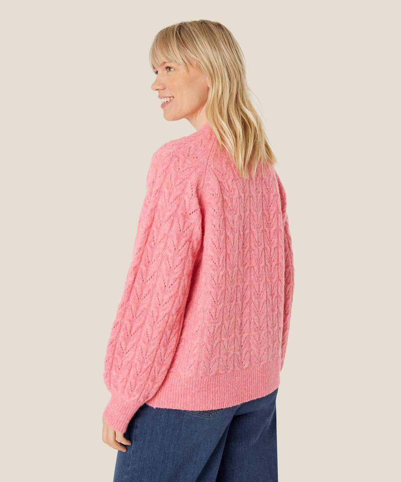 cardigan à trous en mélange de laine, Confetti