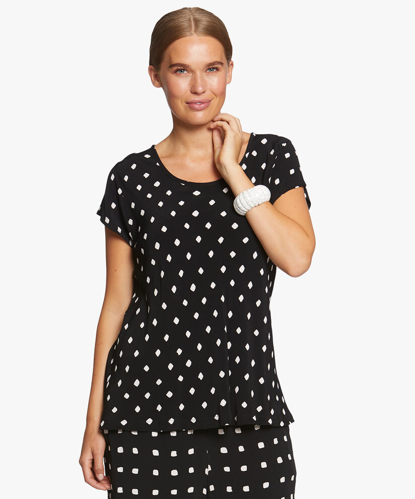 KALLI TOP, Black
