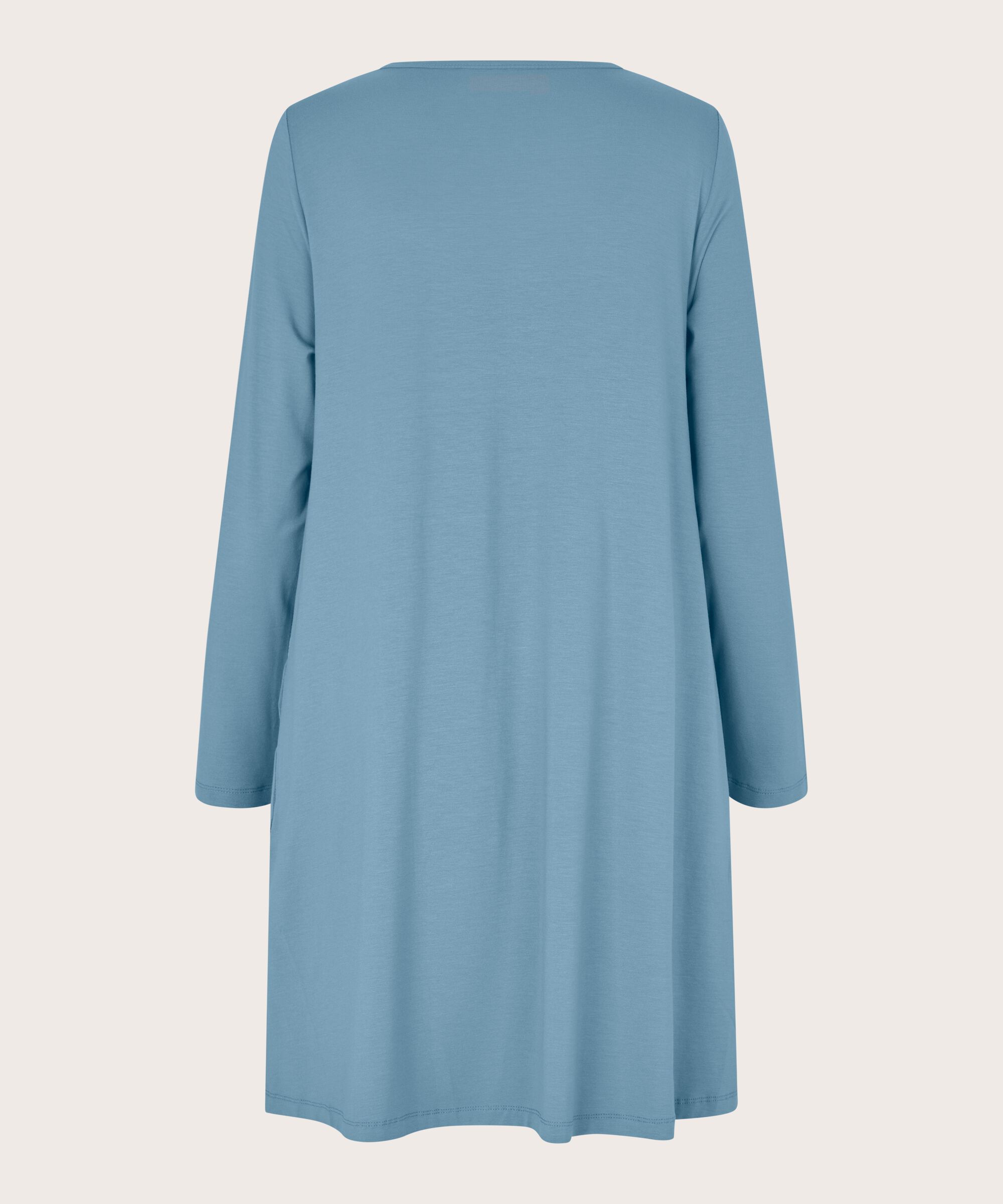 tunique en jersey avec plis et poches fendues, Proven Blue