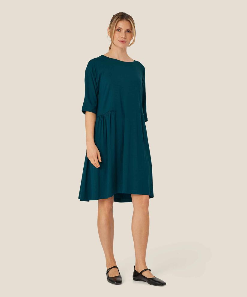 robe en jersey avec bouton sur le devant, Reflect Pond
