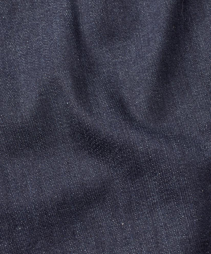 jeans extensibles avec revers, Dark Denim