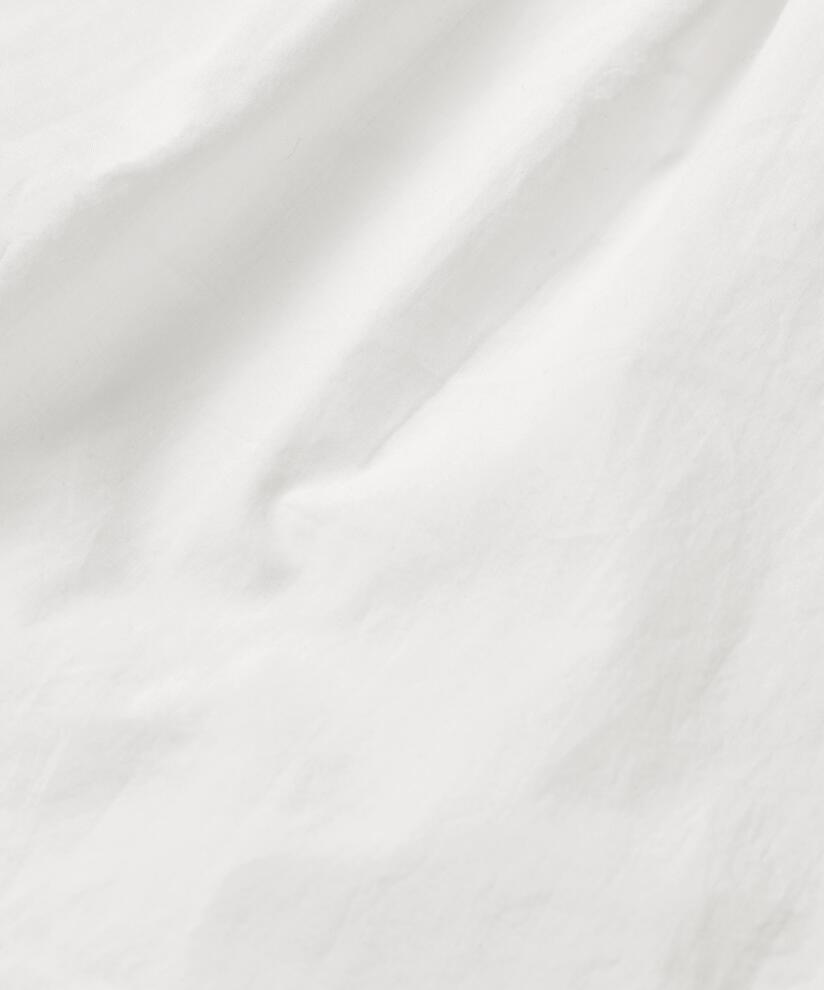 chemise classique en coton avec poignets, White