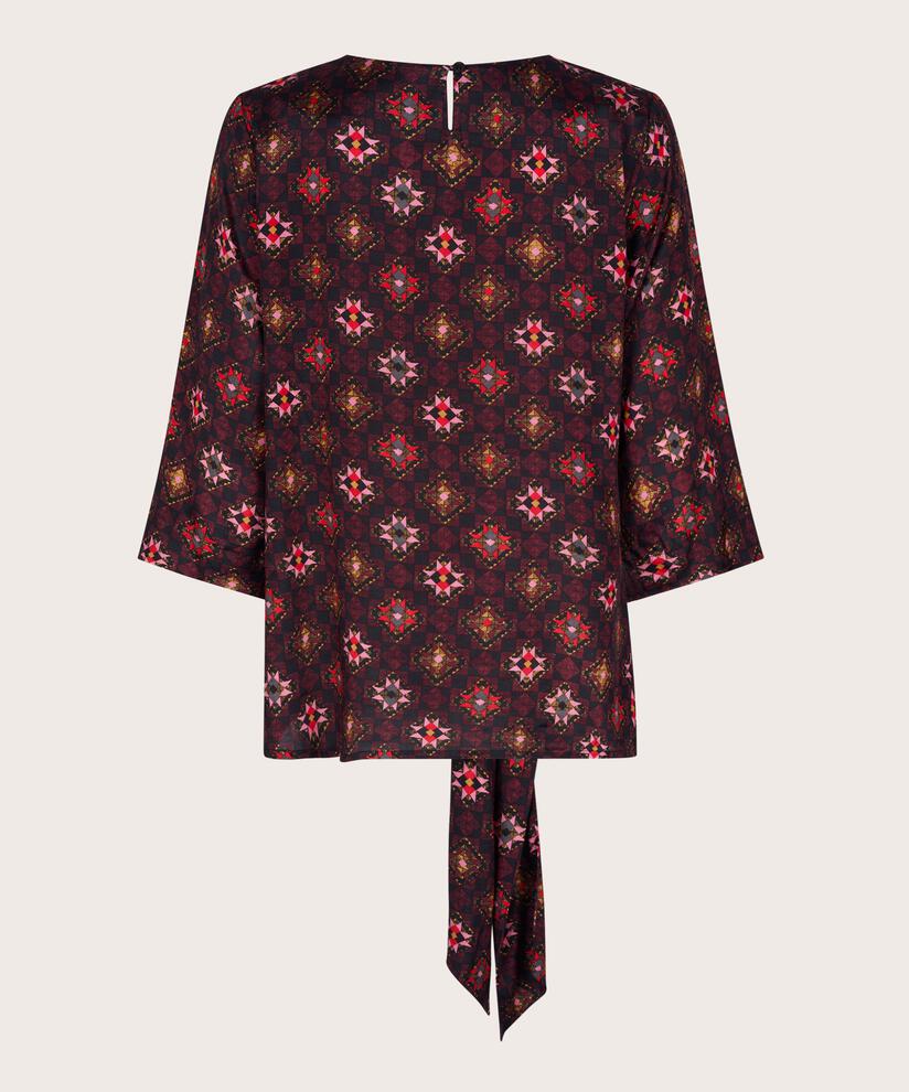 Bee Blouse, Tango Red