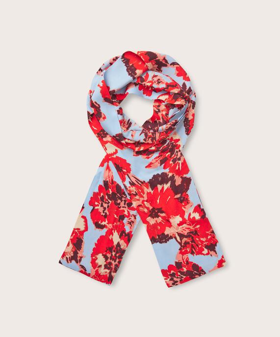 Foulard en Viscose, Orange com