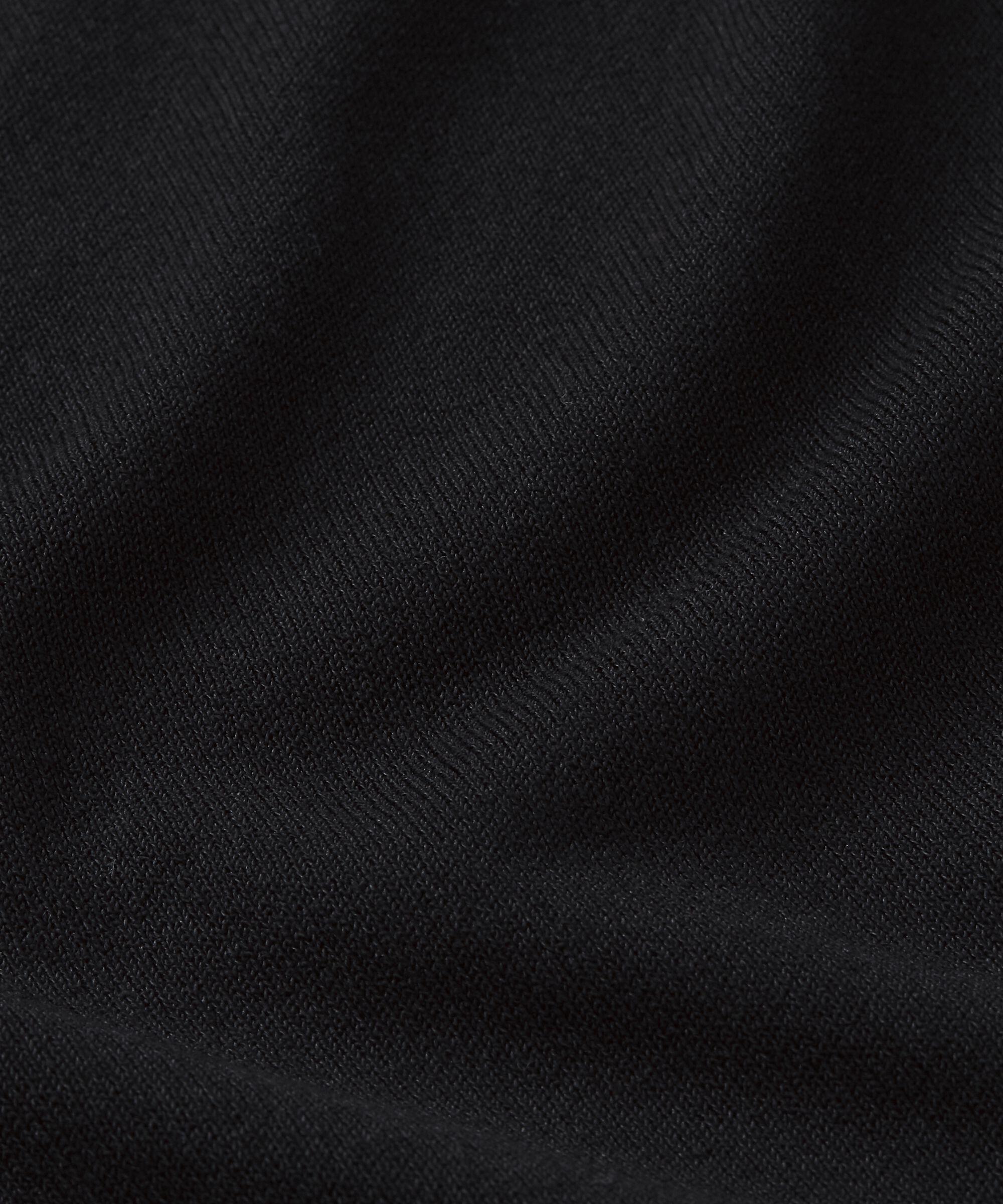 Pantalon En Jersey Avec Taille Élastique, Black