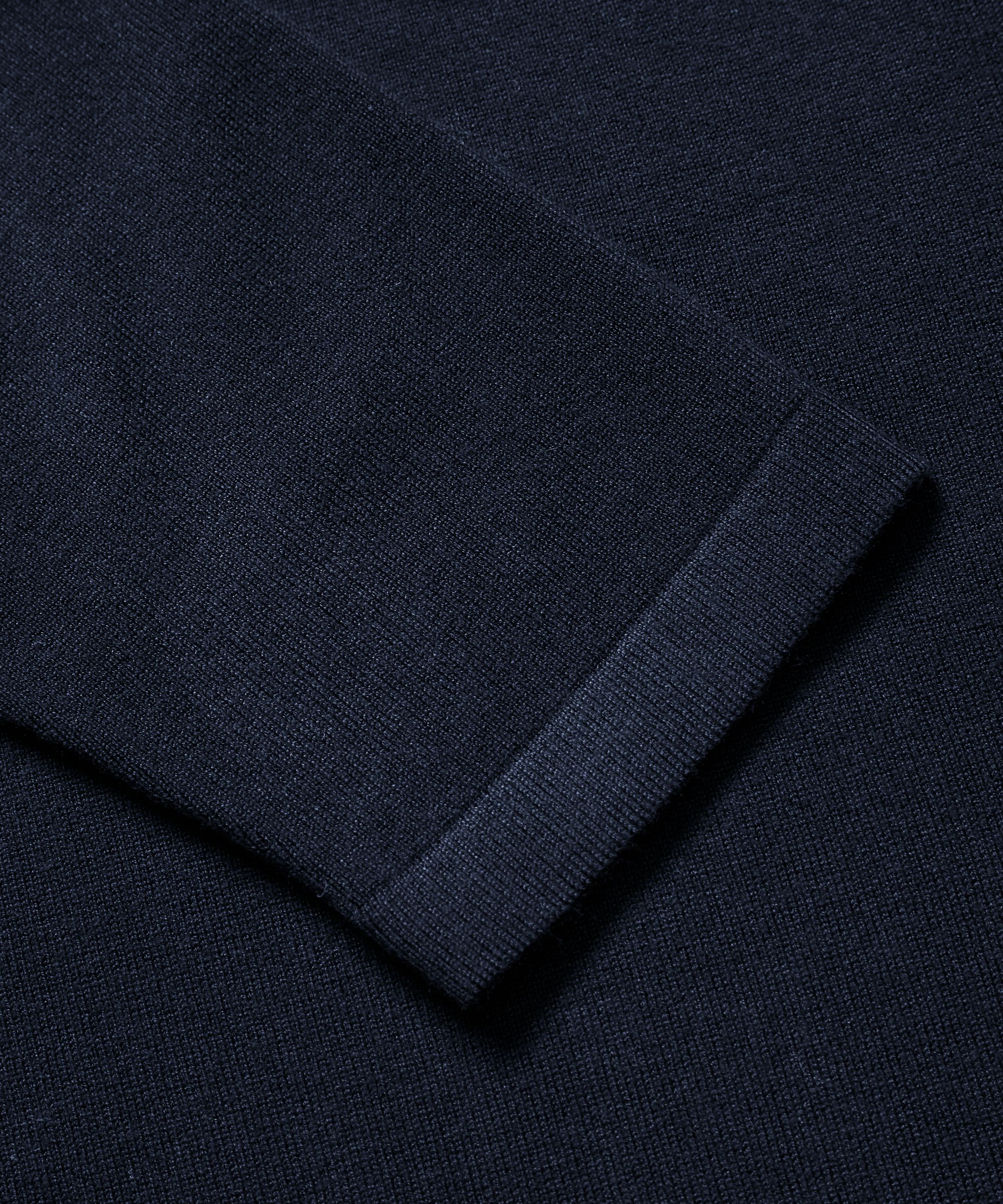 Cardigan En Fine Maille Coupe Droite, Navy