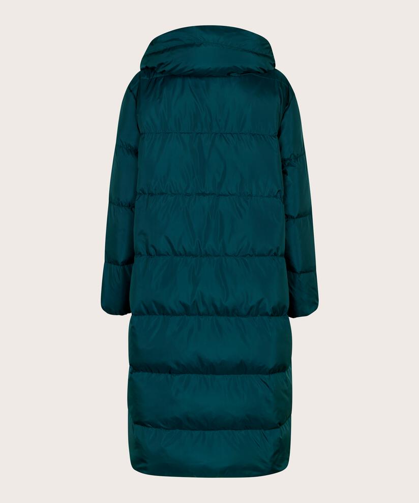manteau en duvet avec fermeture boutonnée asymétrique, Reflect Pond