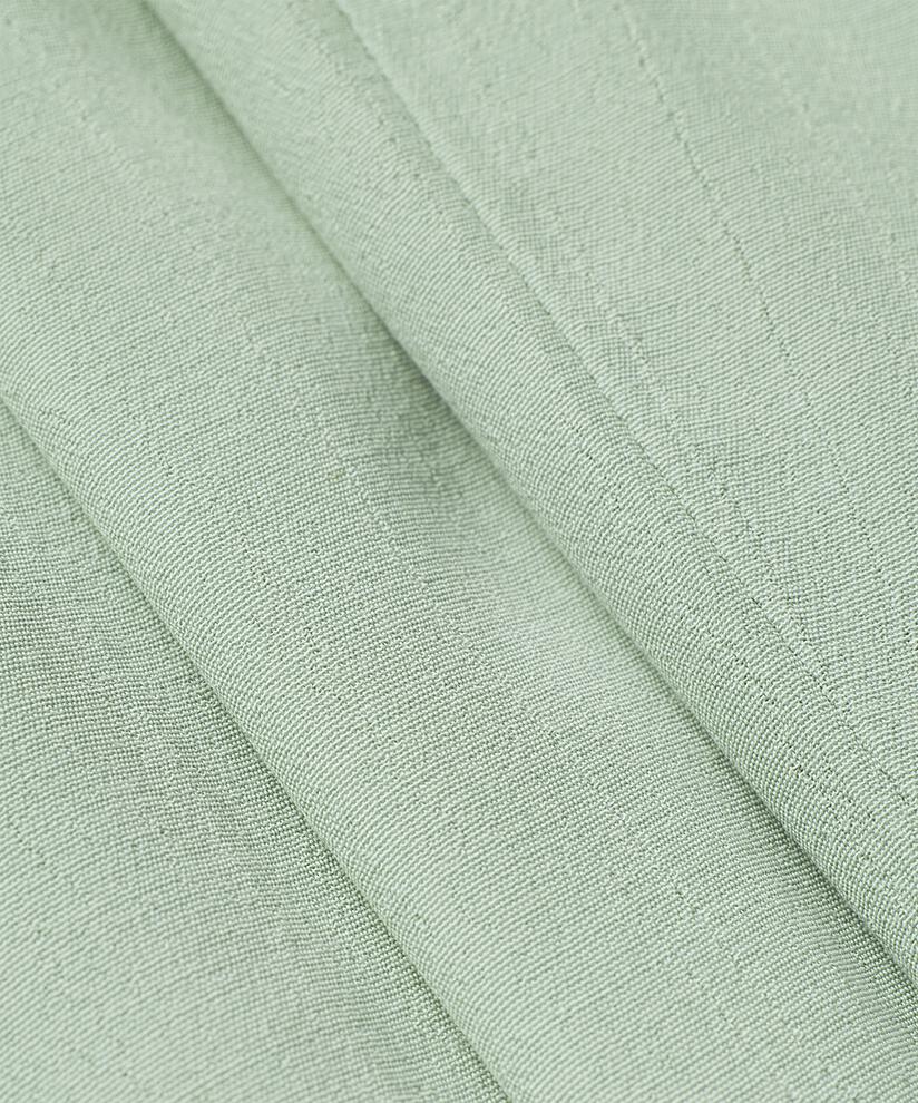 robe féminine en viscose avec plis, Frosty Green