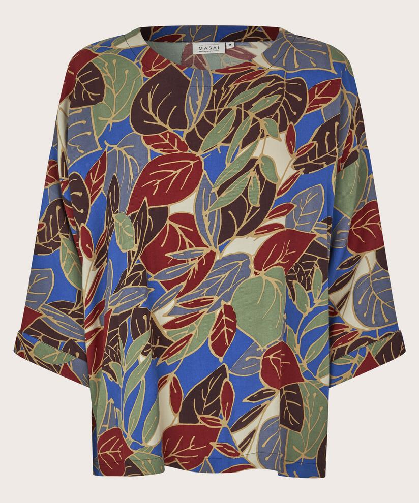 Blouse en viscose à manches 3/4, Surf the web