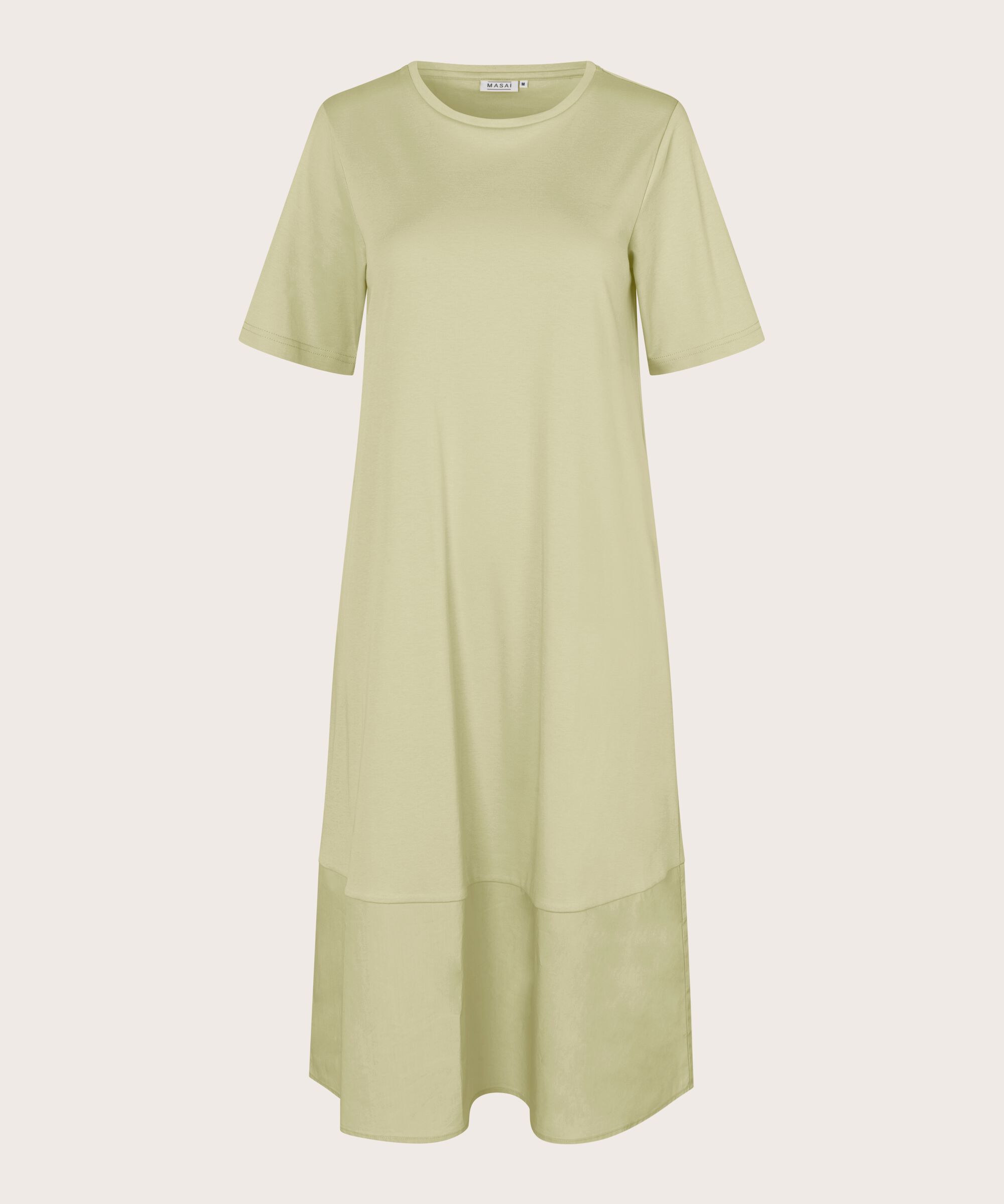 robe en mélange de jersey et popeline de coton, Bog