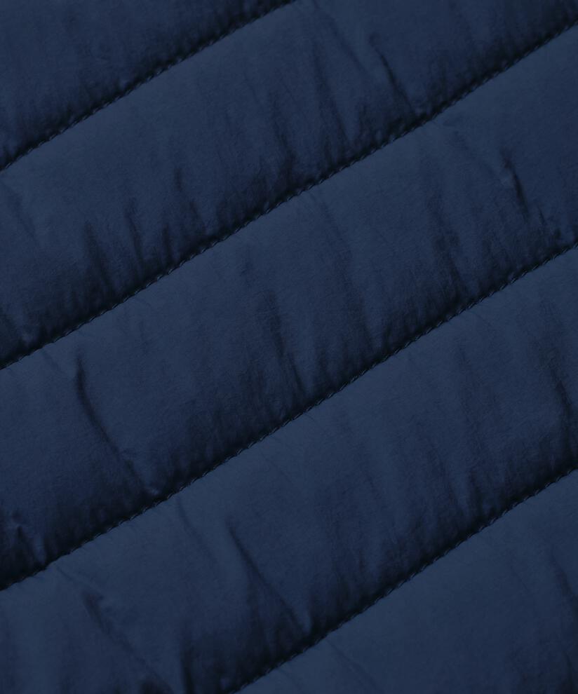 veste à col montant et poches fendues, Navy Blazer