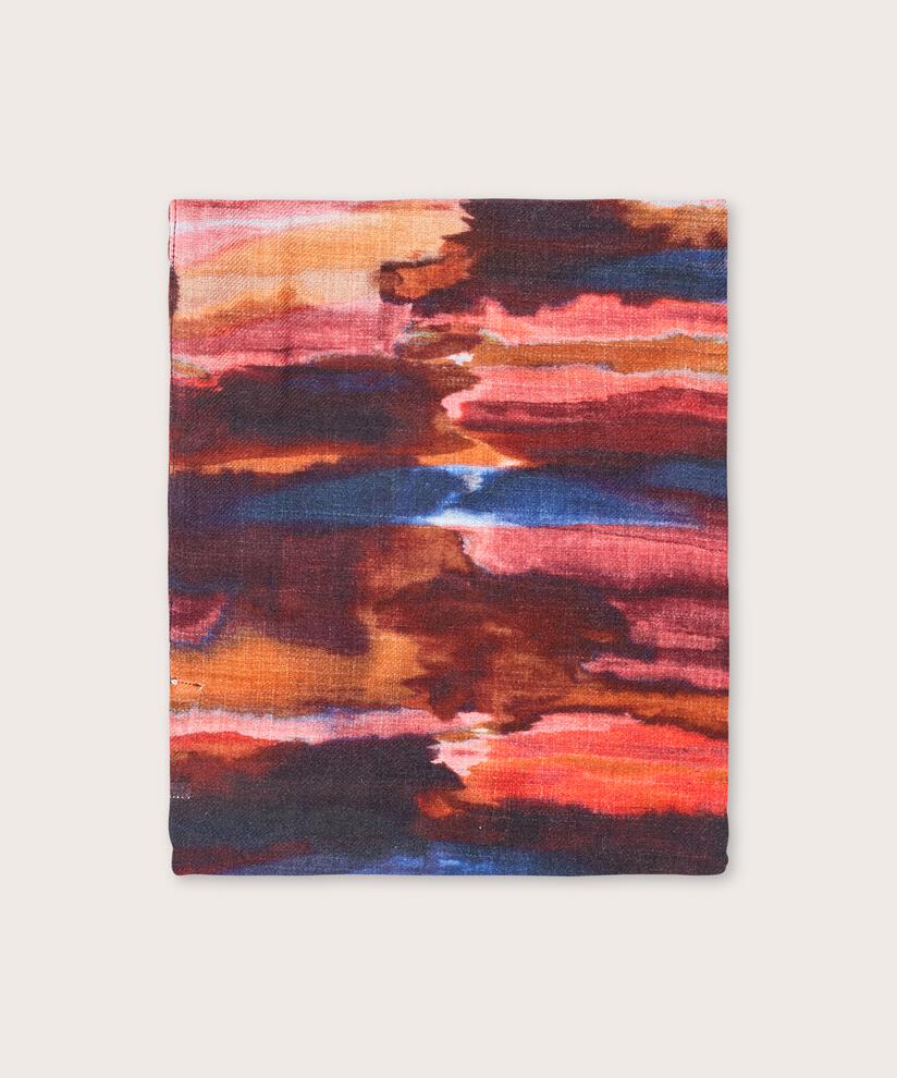 Écharpe Douce en Laine, Sun Tomato