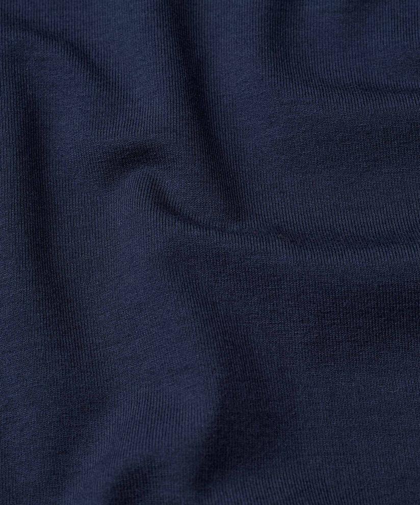 Robe En Jersey À Manches Longues Et Poches Fendues, Navy