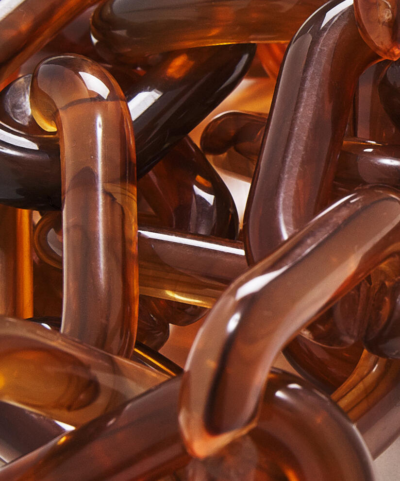 RUMMA NECKLACE, Chestnut