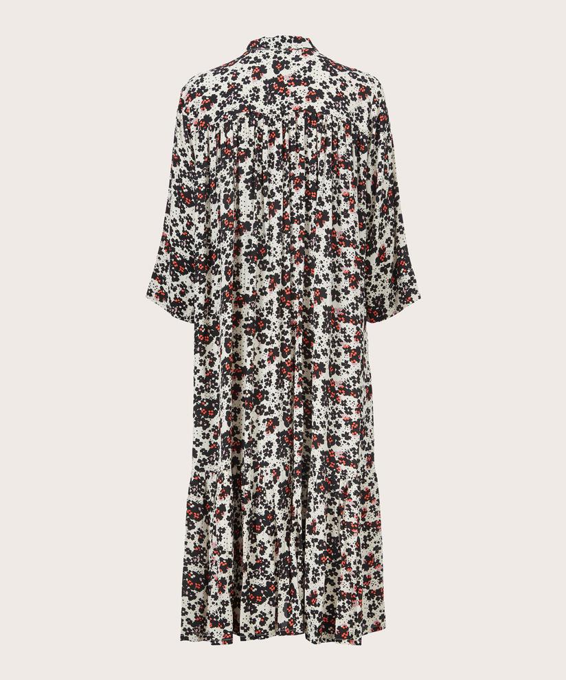 NYDILLA SHIRT DRESS, Spiced Coral