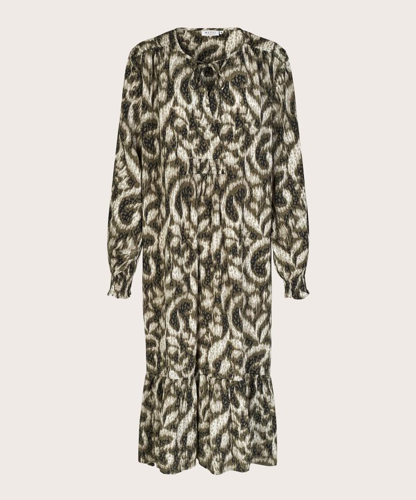 robe en viscose avec liens au cou, Sea Turtle