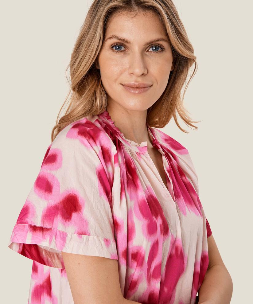 Glivia Tunic, Pink Flambé