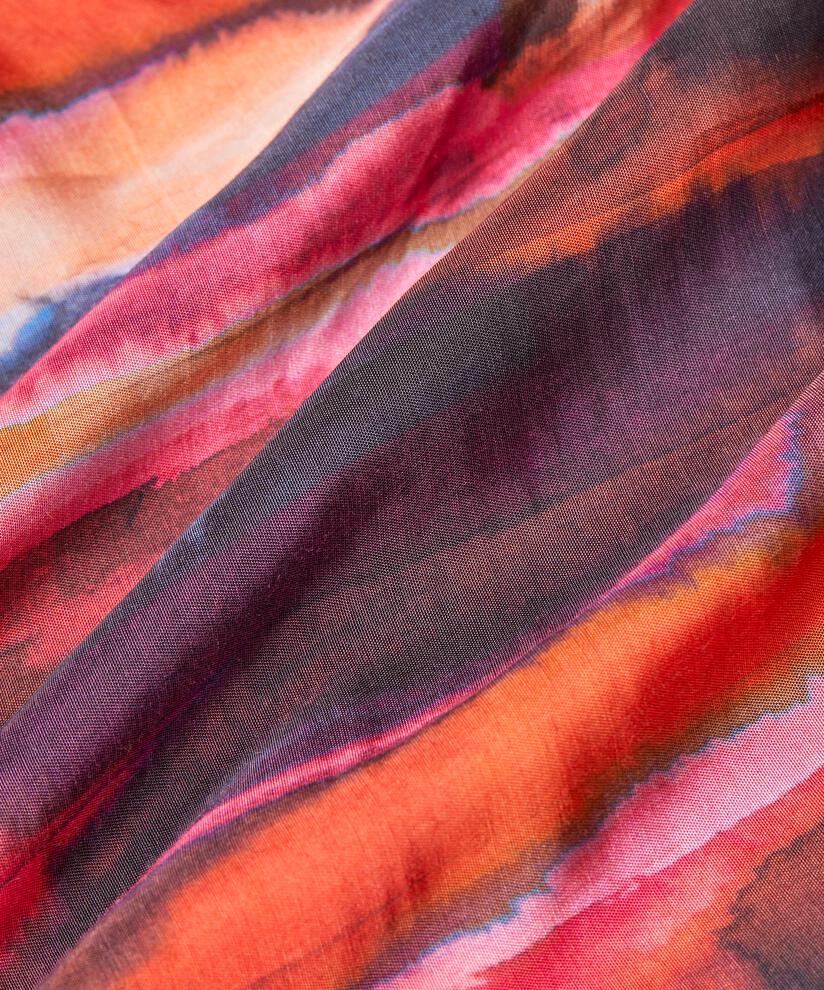 robe en viscose avec liens au cou, Sun Tomato