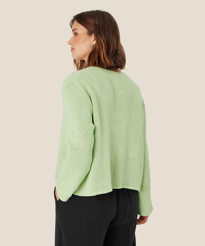 Veste Courte En Bouclé, Bok Choy