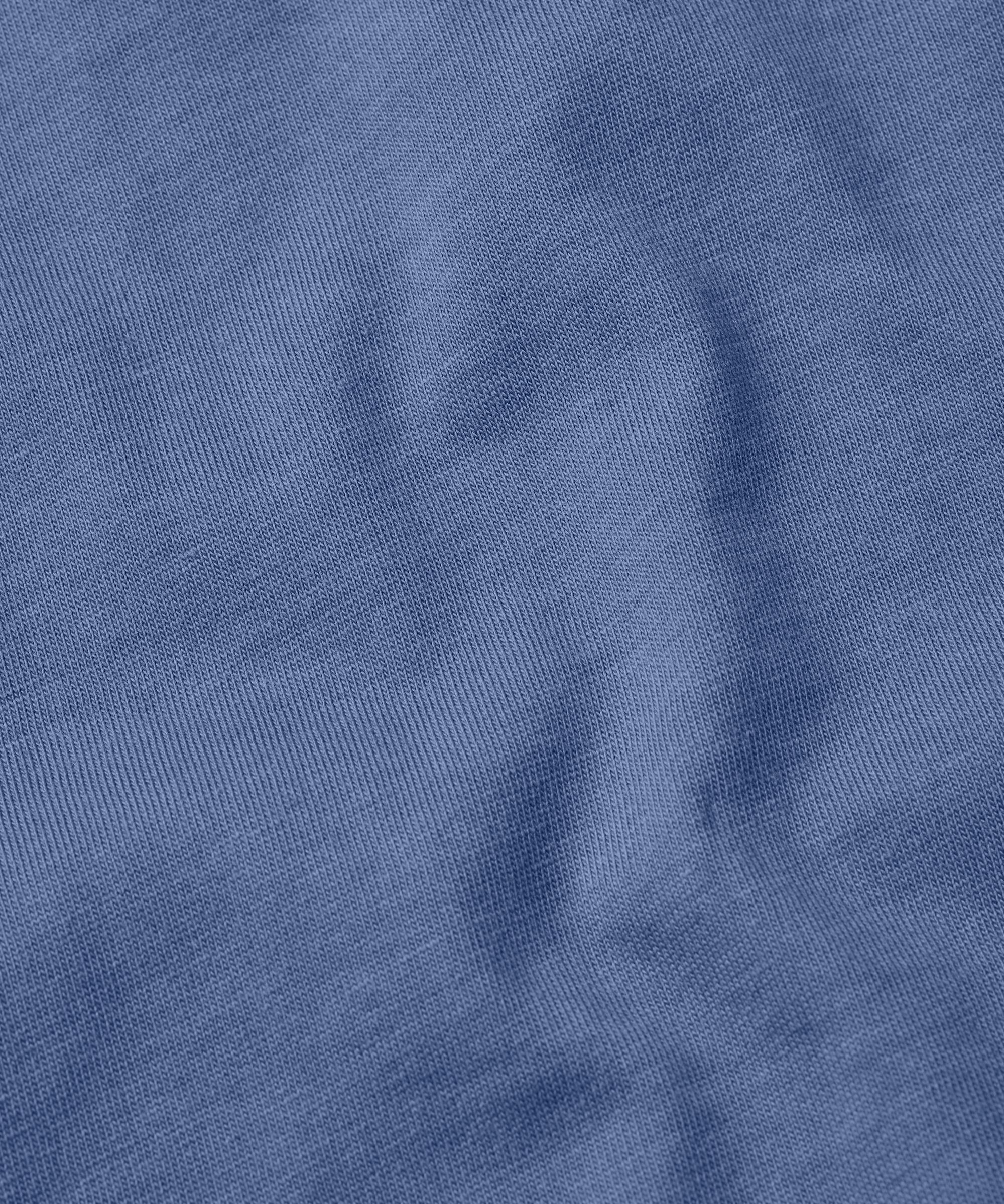 T-shirt À Col Rond, Bijou Blue