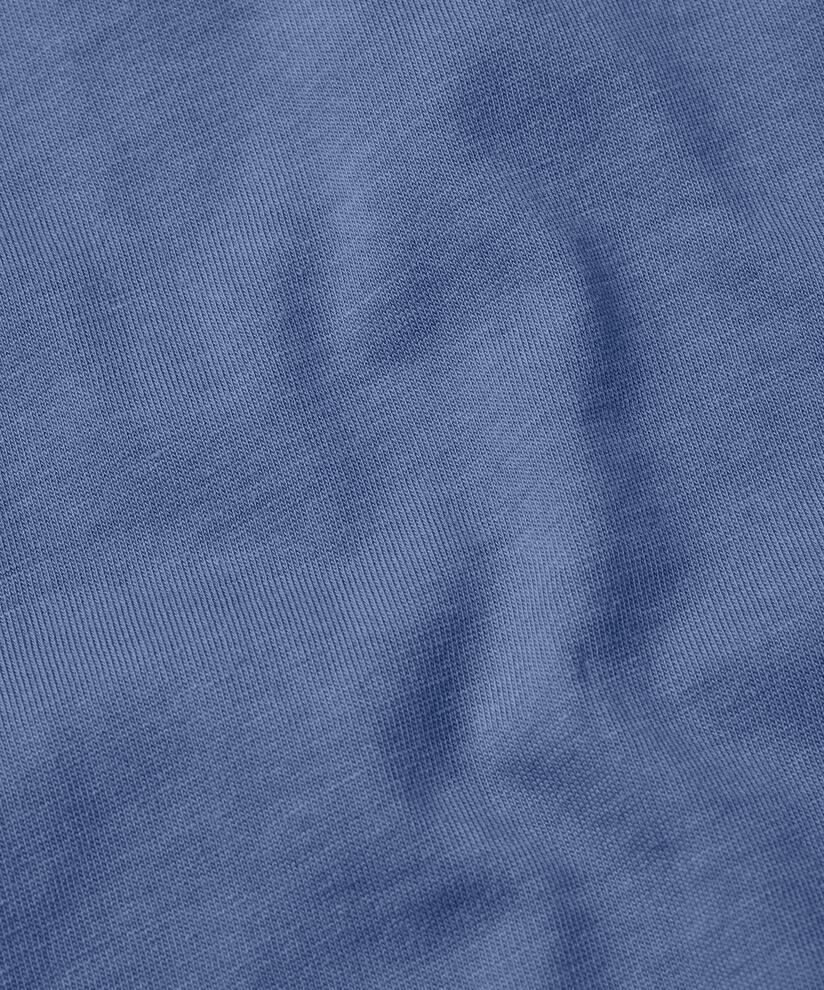 T-shirt À Col Rond, Bijou Blue