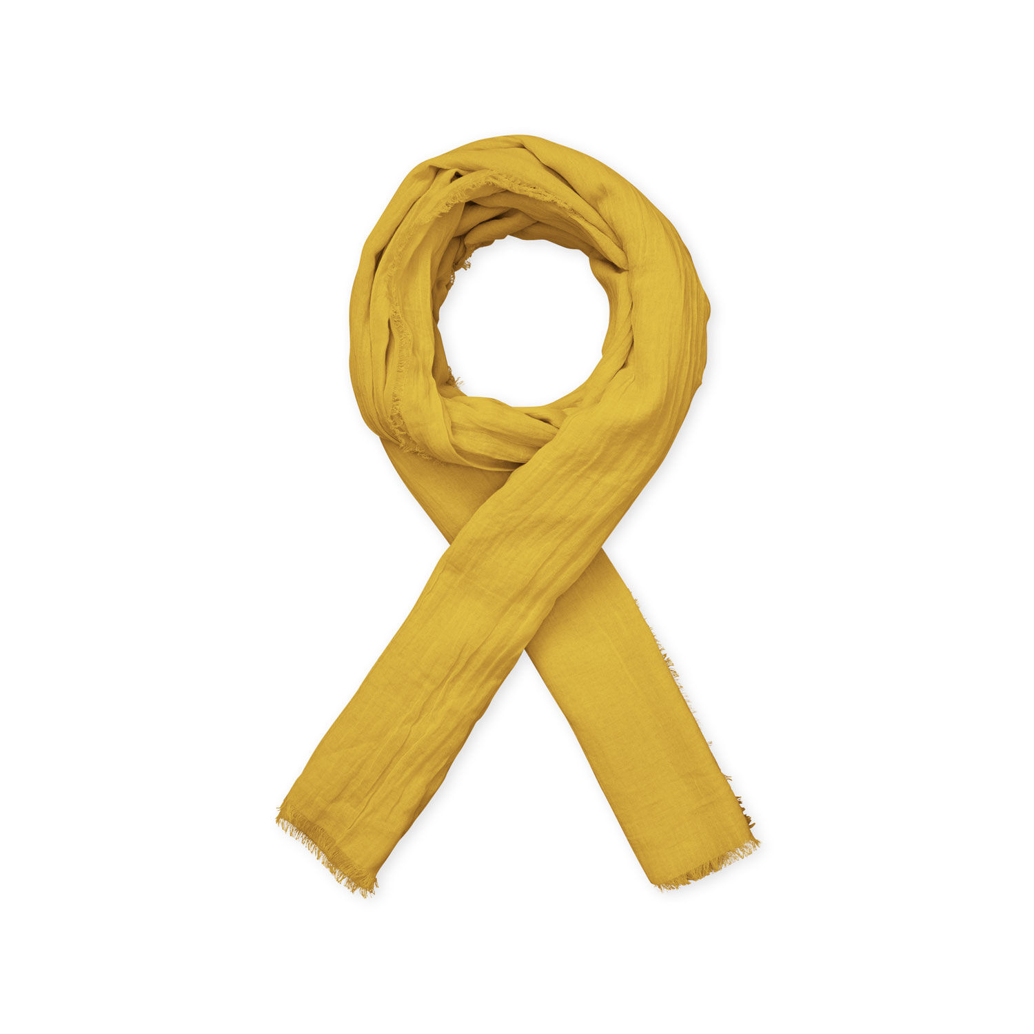 &Eacute;charpe En Coton Doux, Olive Oil