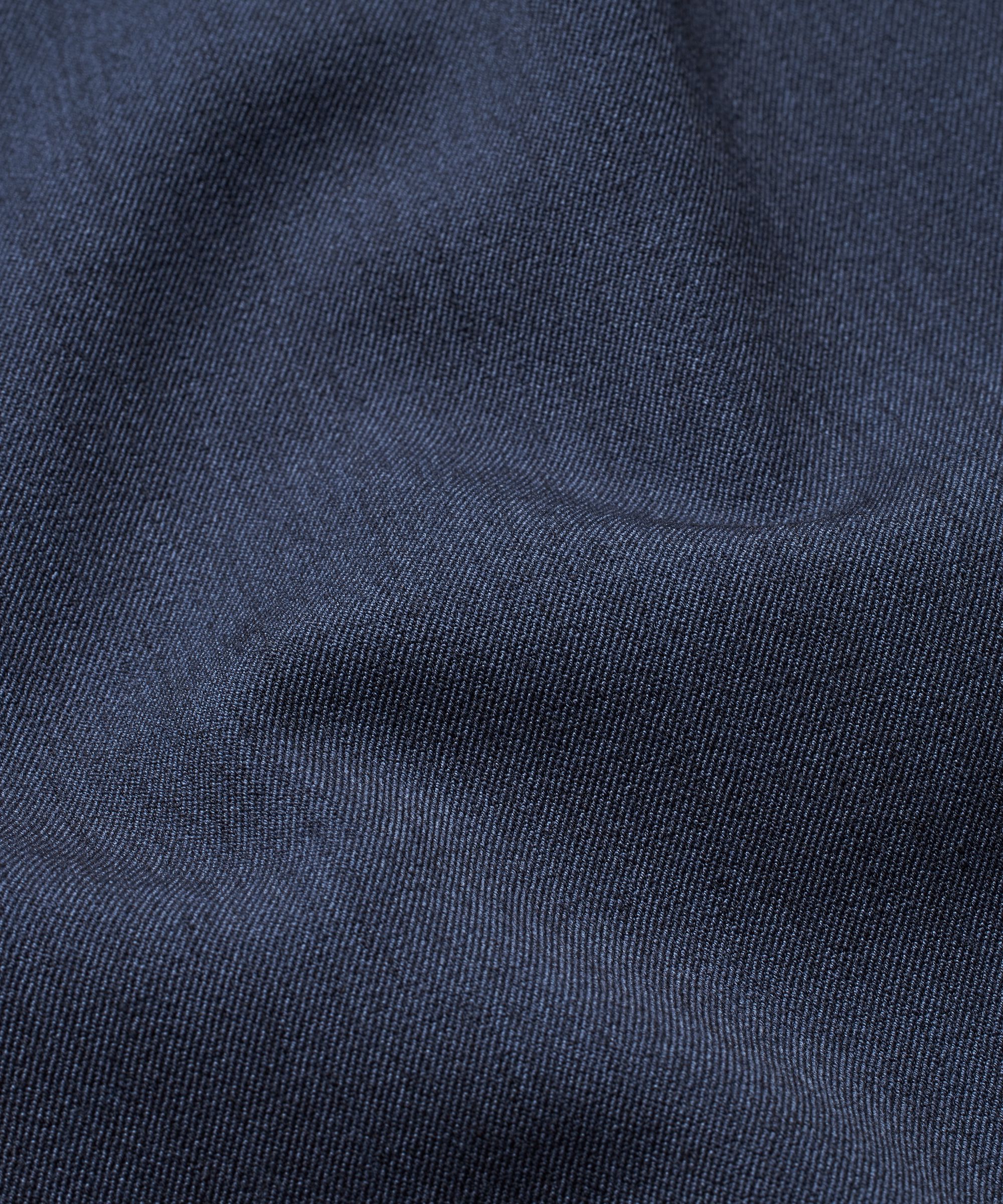 Pantalon Tissé Avec Stretch Et Bouton Sur La Jambe, Navy Blazer