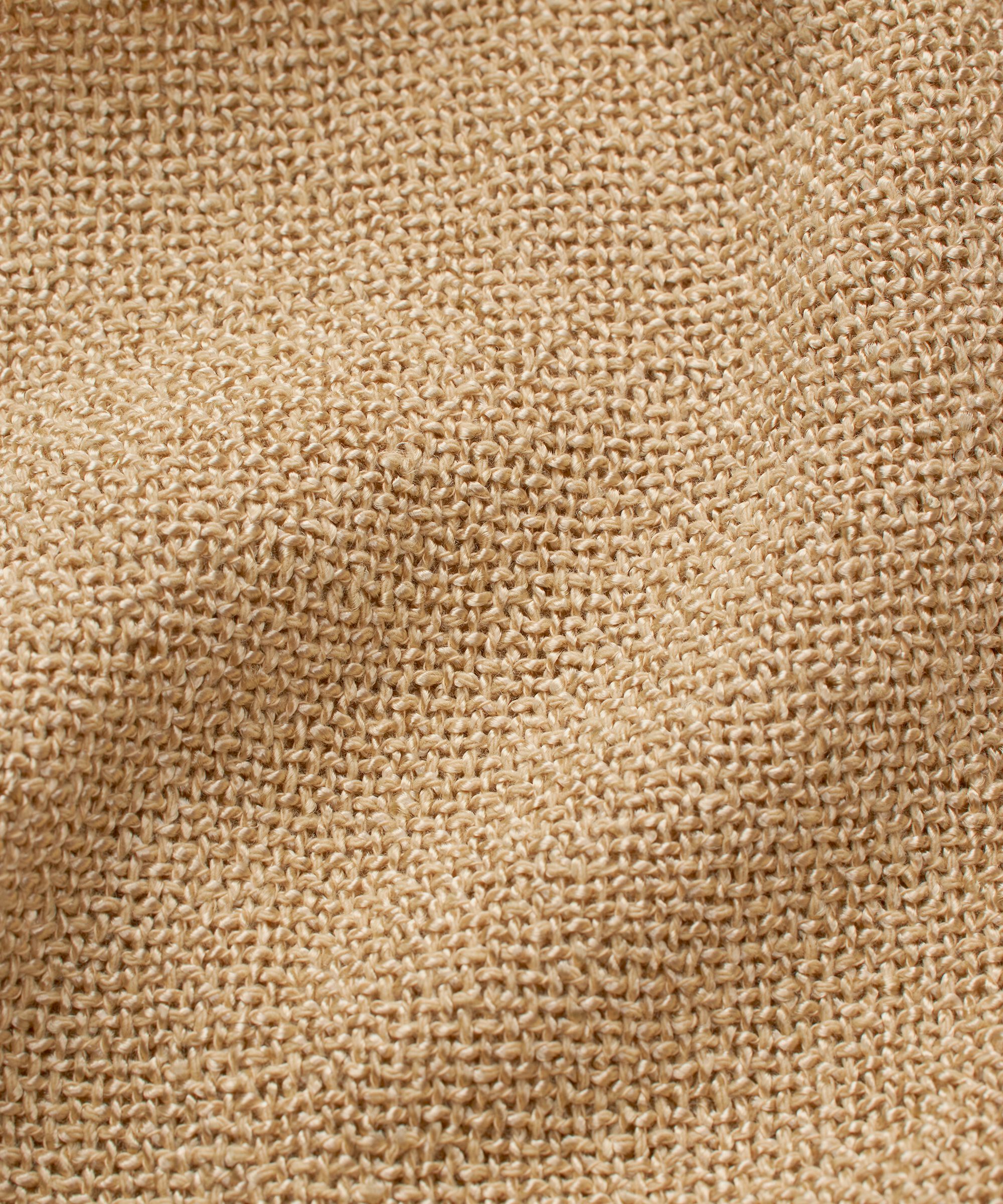 Gilet Long Ouvert En Boucle, Safari