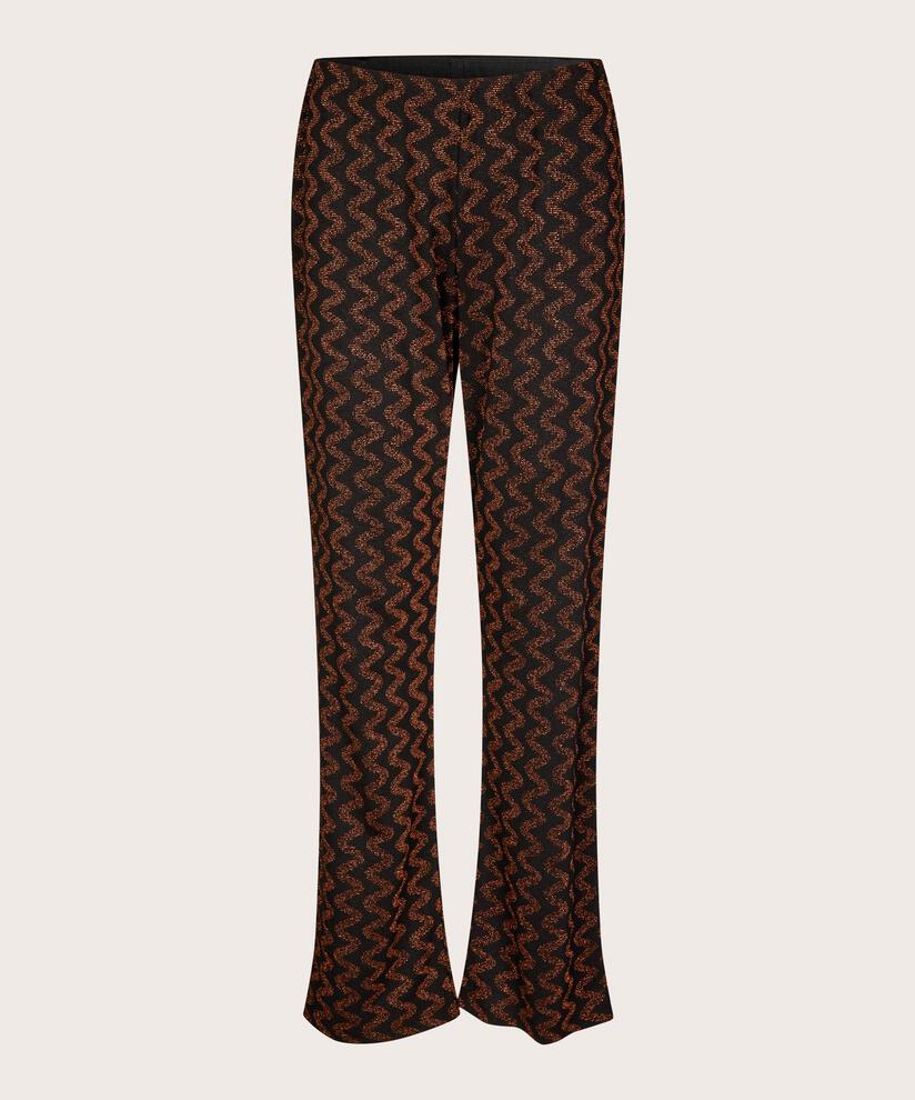 pantalon en jersey à rayures scintillantes, Picante