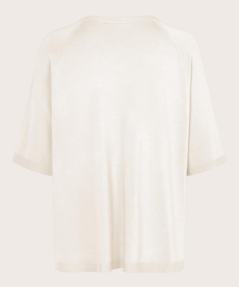 pull en maille à manches courtes et col rond, Jet Stream