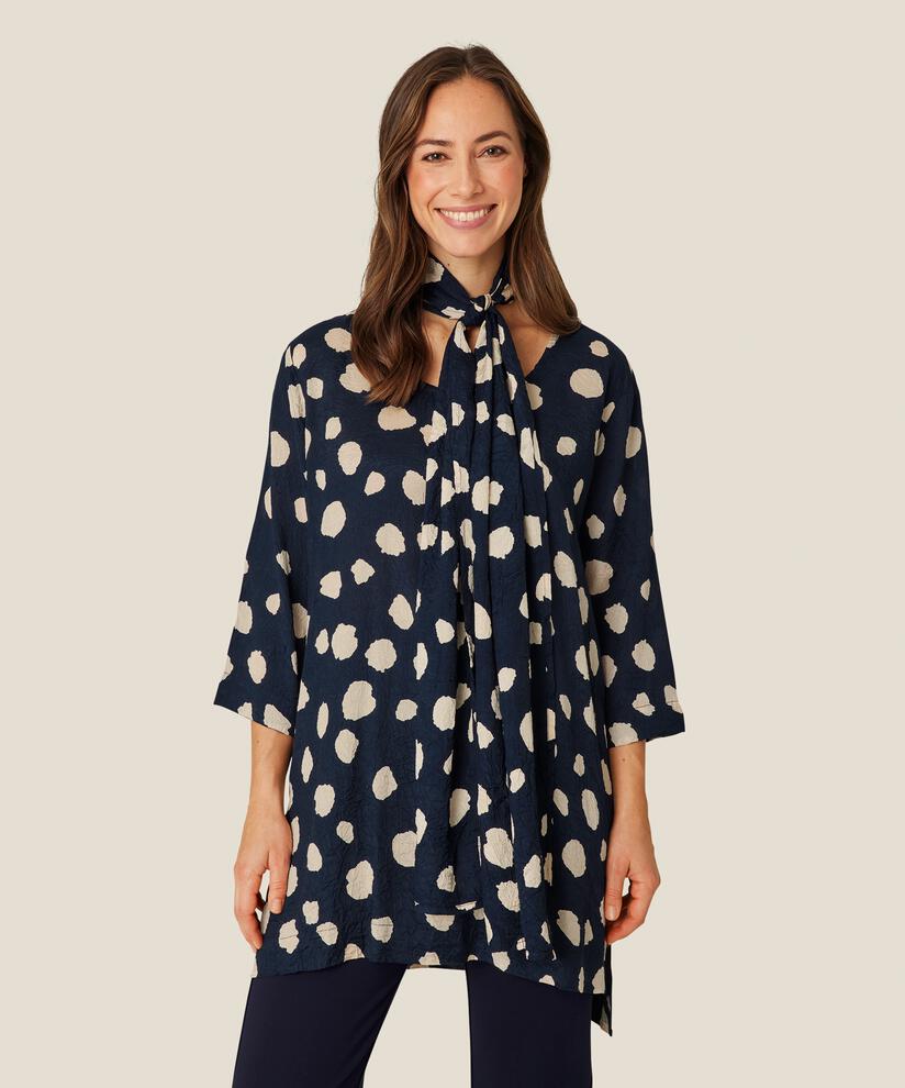 Foulard en Viscose, Maritime Blue