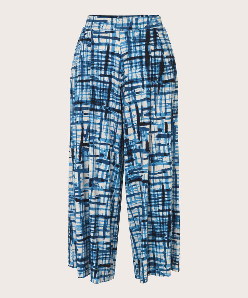 pantalon en jersey à motif avec taille élastique, Marina