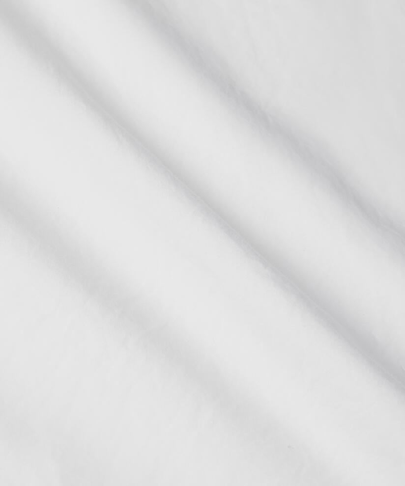 chemise en coton sans manches avec liens, White