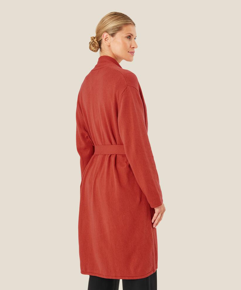 cardigan avec lien en laine mélangée, Picante