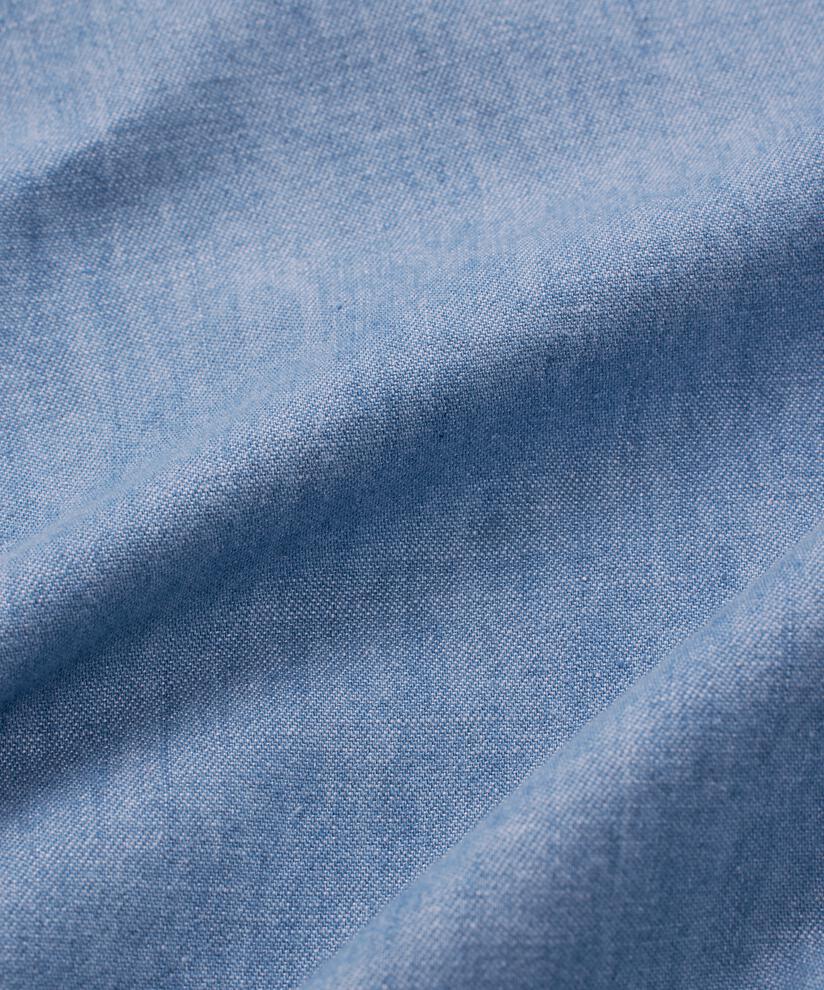 pantalon en denim souple avec ceinture élastique avec lien, Blue Denim