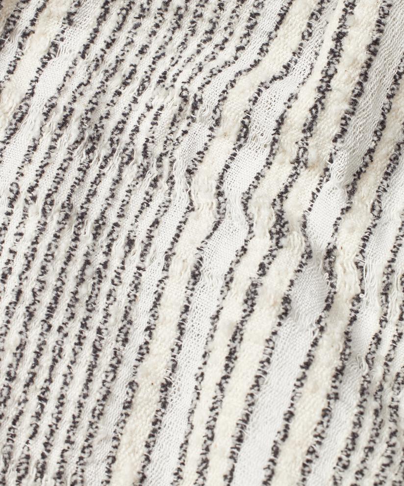 Short en coton mélangé à carreaux avec taille élastique, Fog