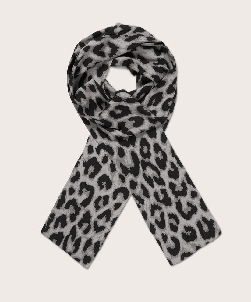 Foulard en viscose, Steel Grey