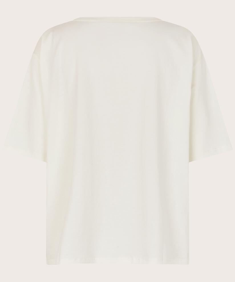 T-shirt En Coton Avec Imprimé, Jet Stream