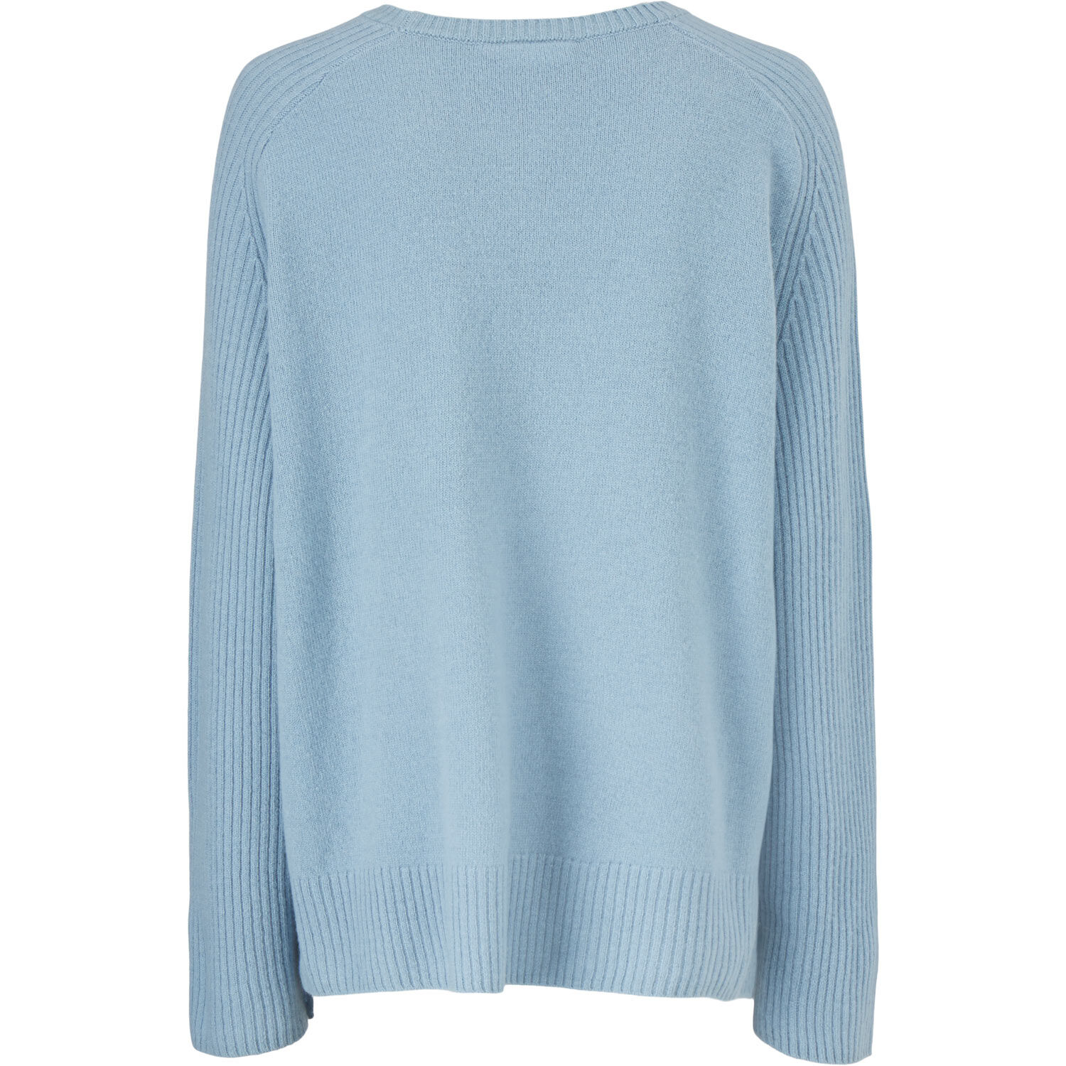 FRILLA TOP, Faded Denim