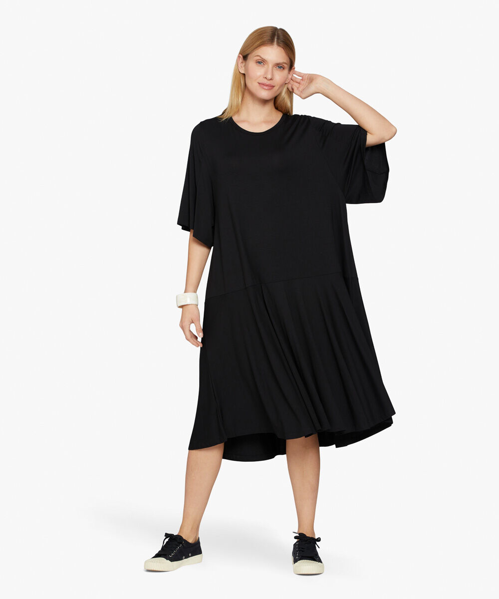 NESSANA DRESS, Black