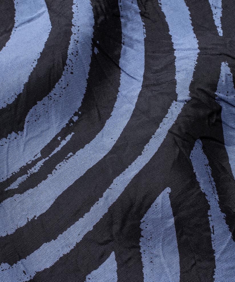 blouse en viscose à effet cache-cœur et boutons décoratifs, Bijou Blue