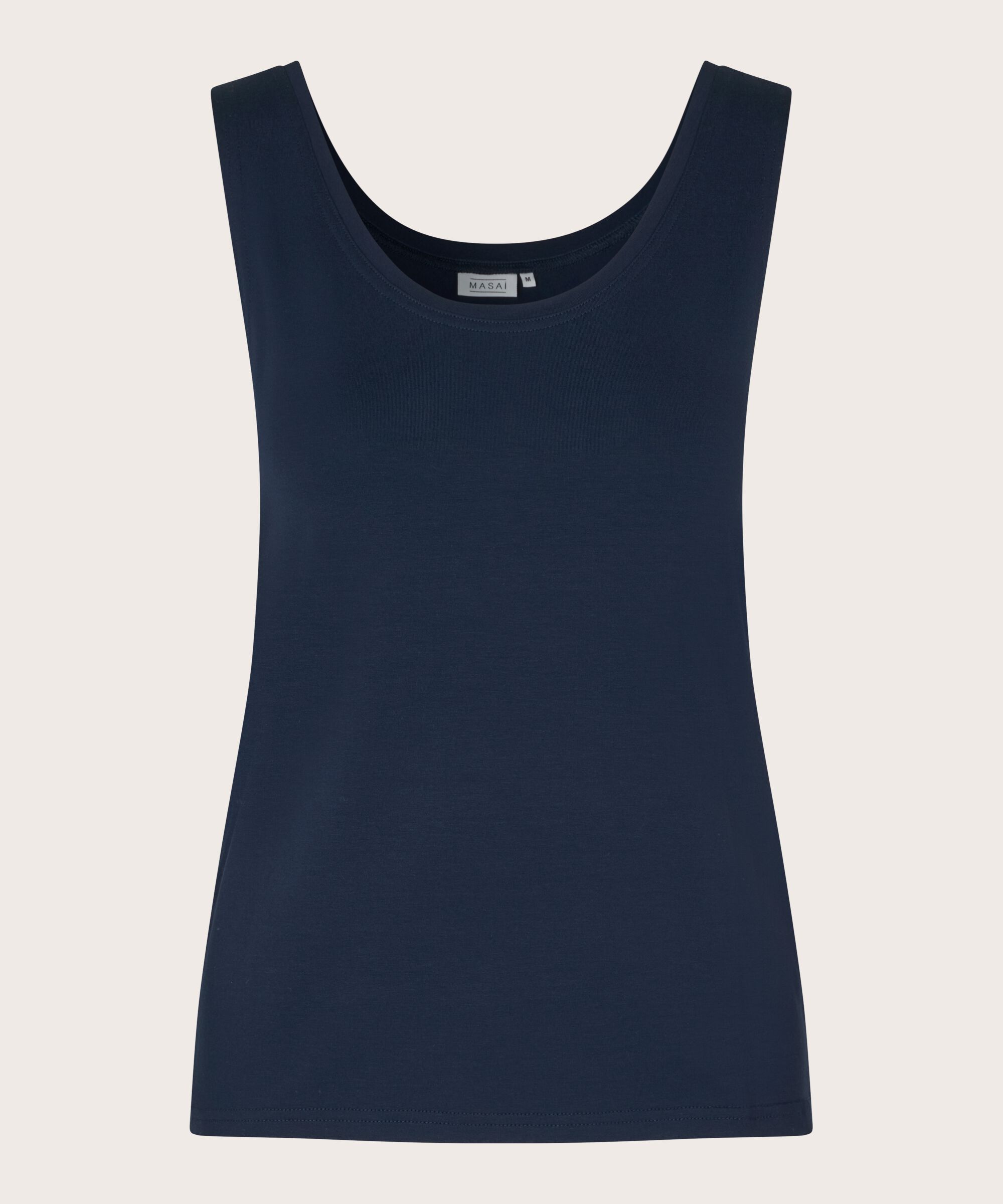 débardeur en jersey doux, Navy