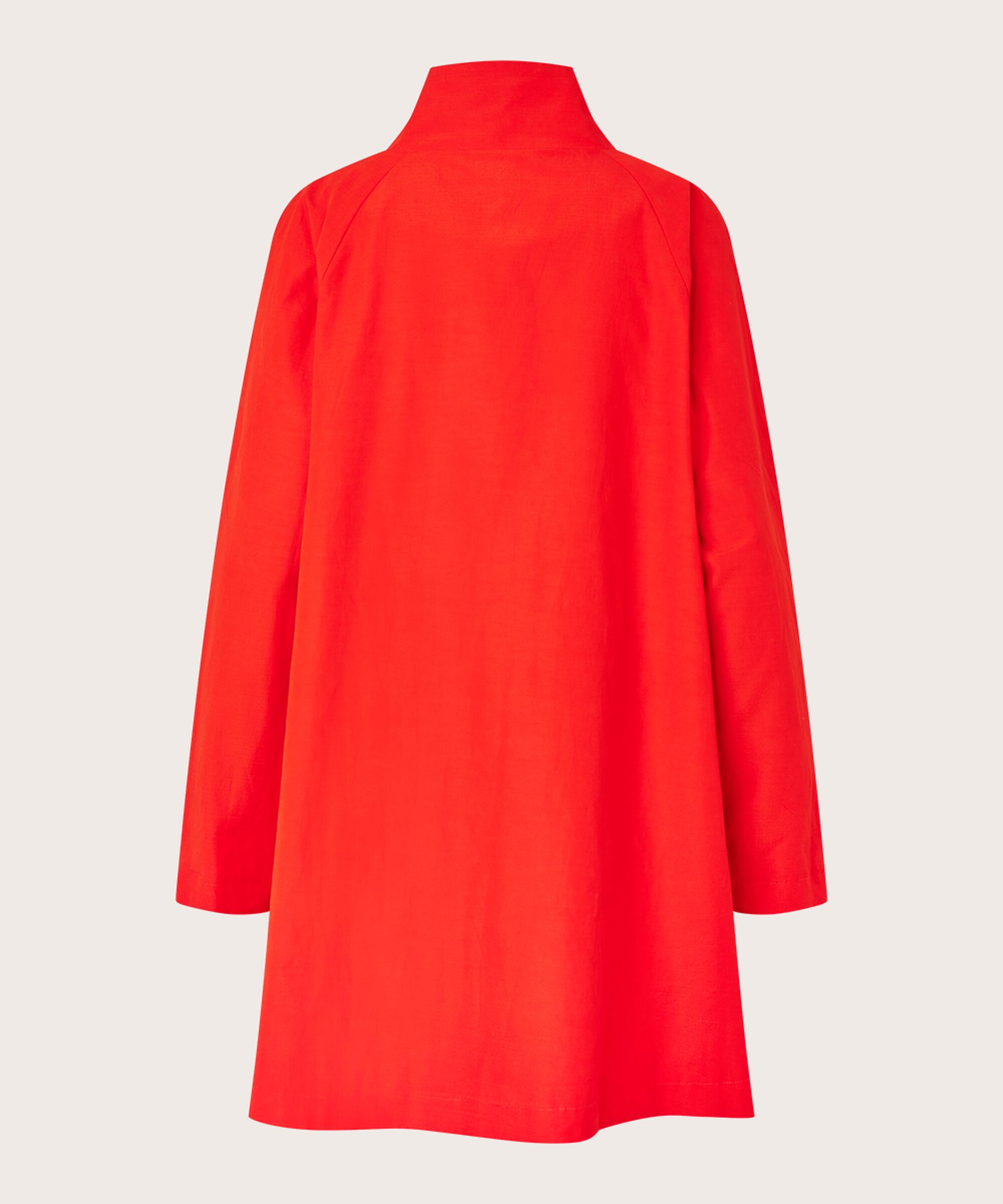 manteau avec boutons et col montant, Poinciana