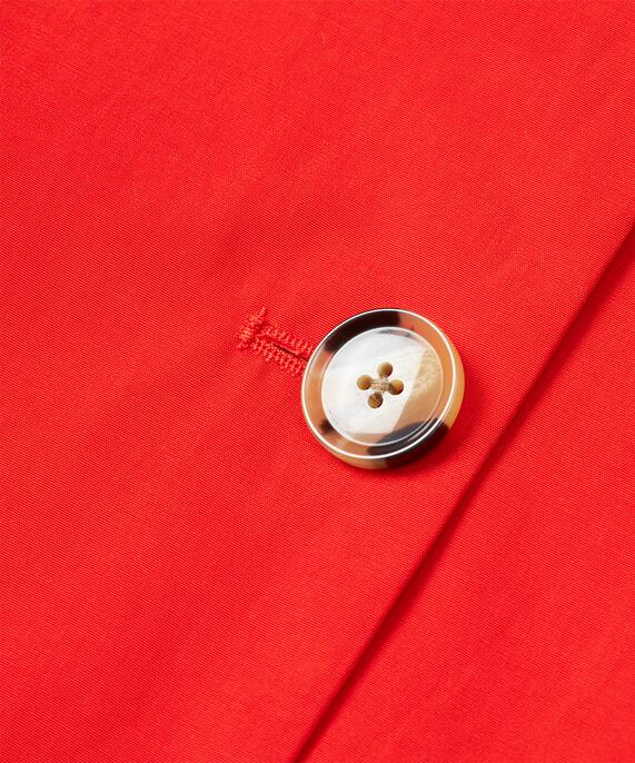 manteau avec boutons et col montant, Poinciana