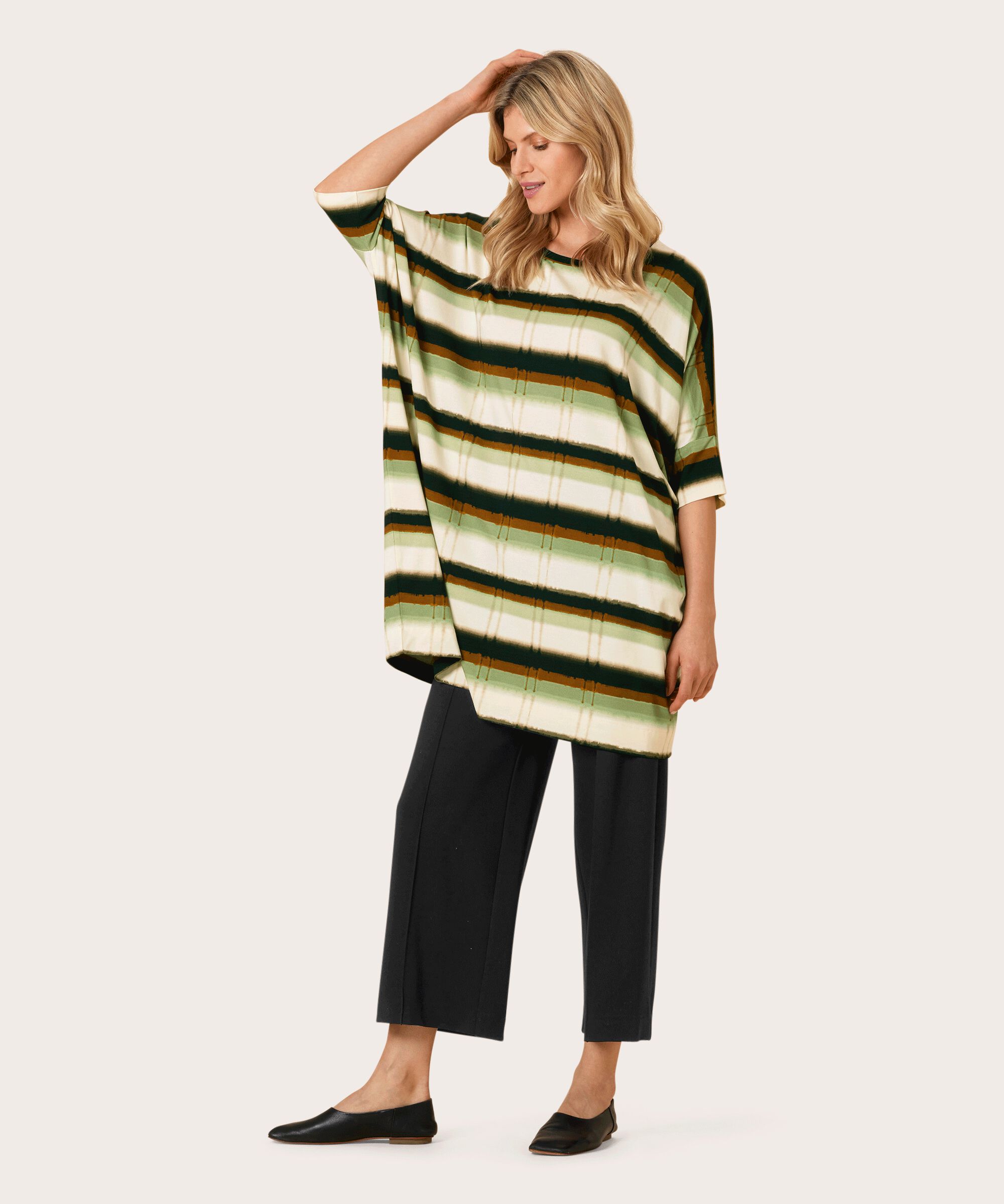 GABINA JERSEY TUNIC, Desert sage