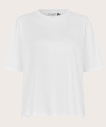 T-shirt À Col Rond, White