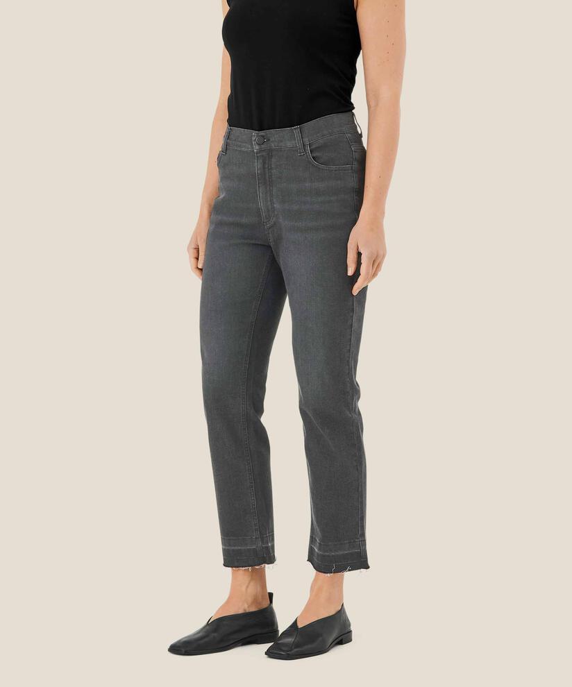 jean bootcut 5 poches, Black