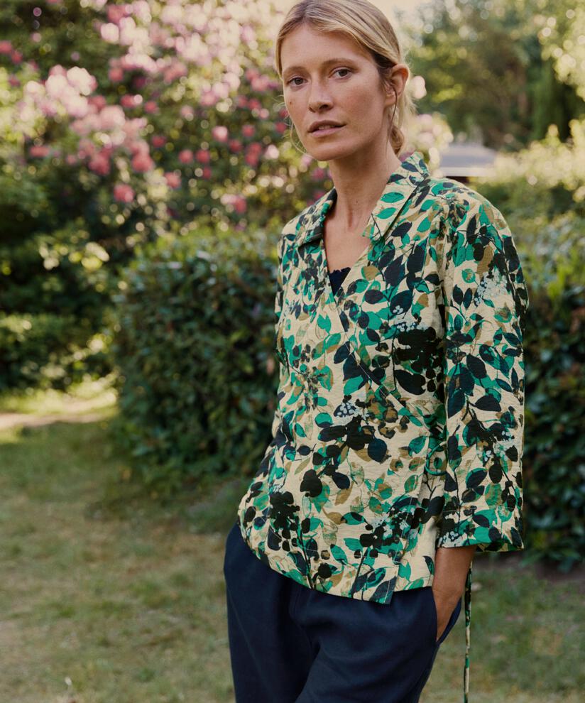 chemise portefeuille à motif, Greenlake