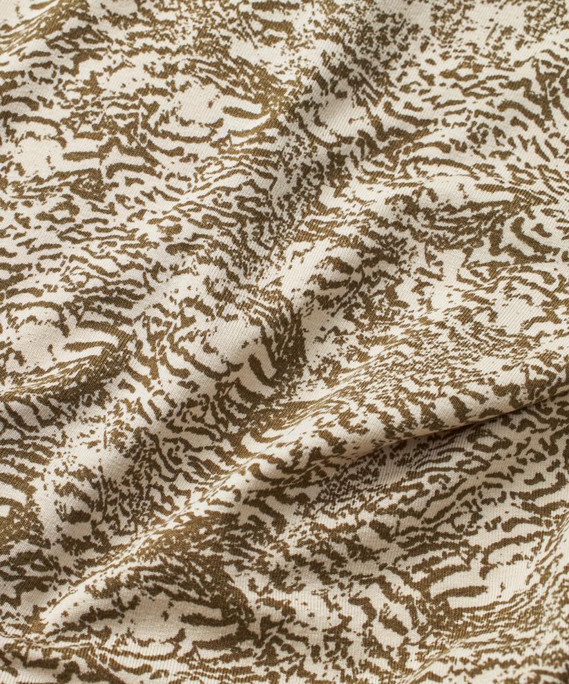 robe tulipe avec boutons au col et poches fendues, Sea Turtle