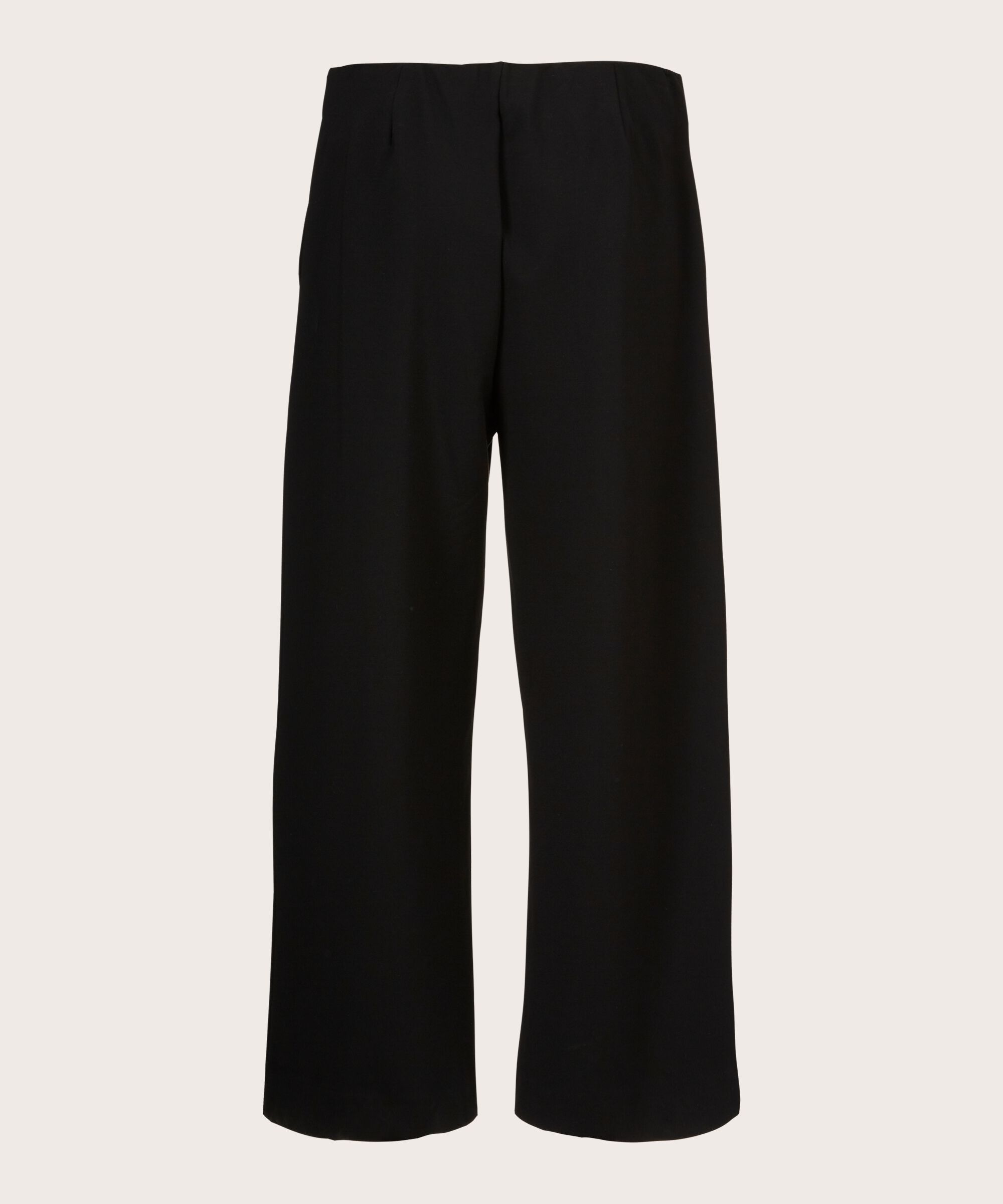 pantalon en jersey épais avec poches, Black